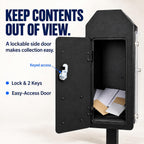 Kaznyika 42-inch Suggestion & Donation Box with Stand