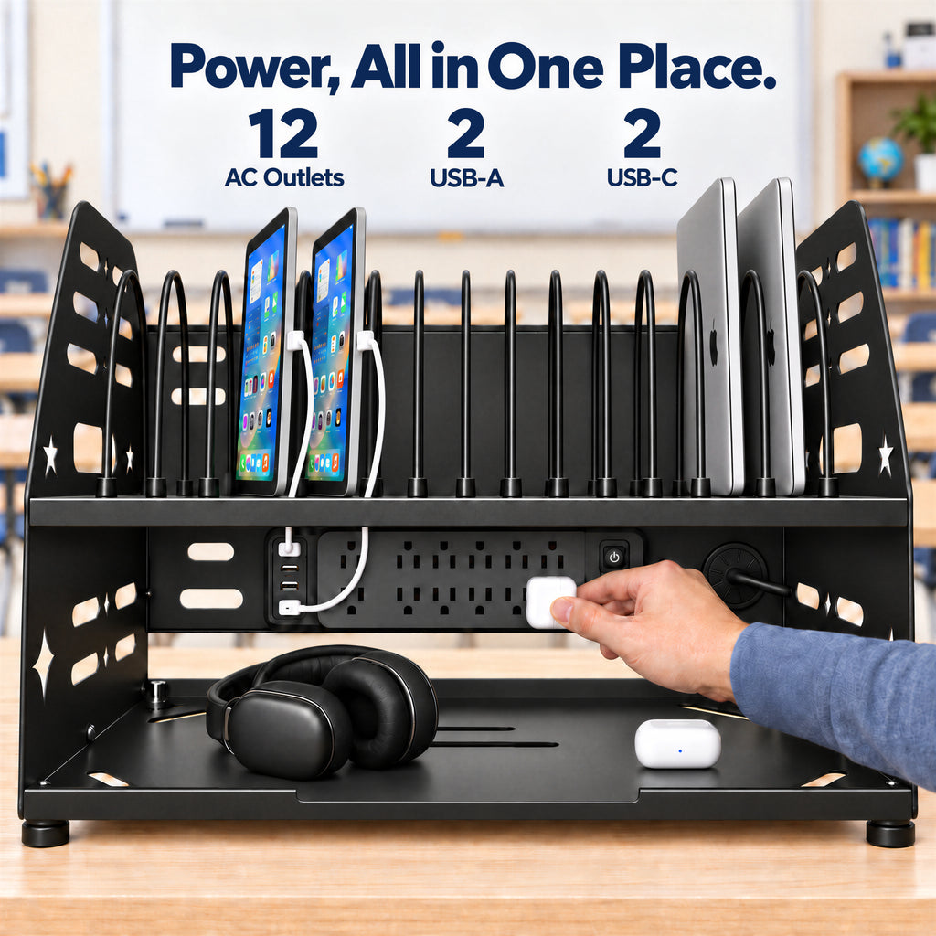 Kaznyika 16-Device Laptop & Tablet Charging Station