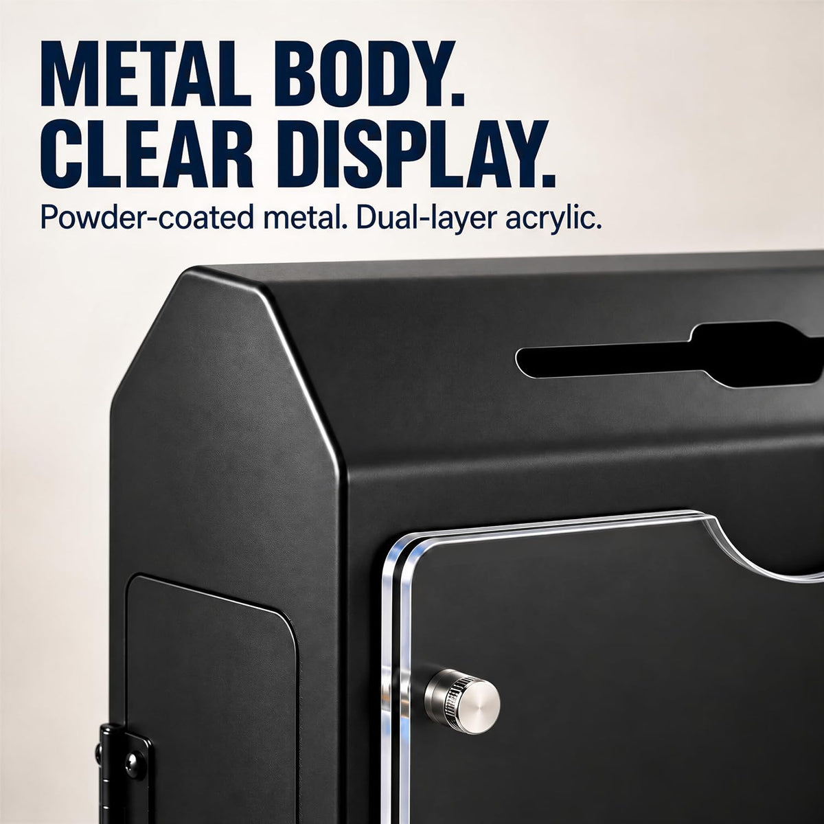 Kaznyika 42-inch Suggestion & Donation Box with Stand