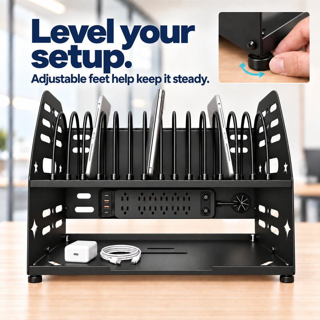 Kaznyika 16-Device Laptop & Tablet Charging Station