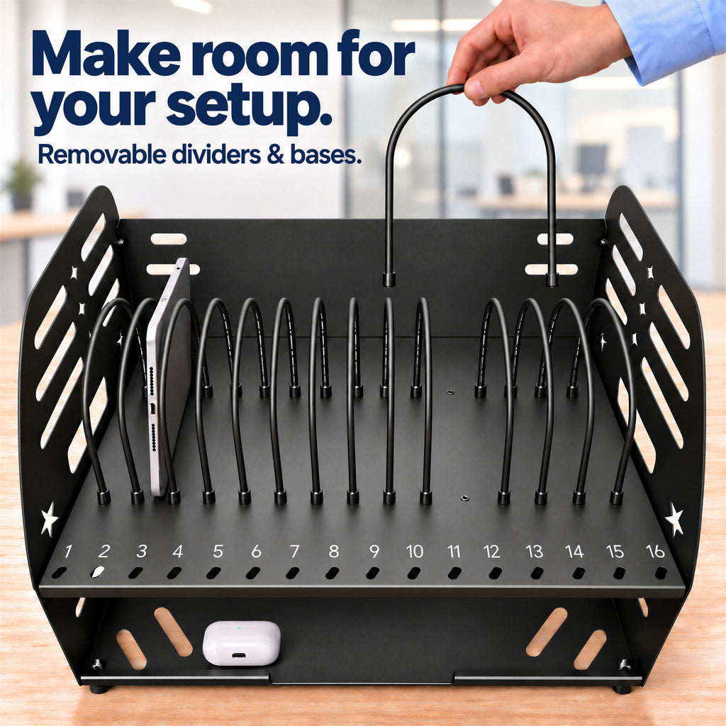 Kaznyika 16-Device Laptop & Tablet Charging Station